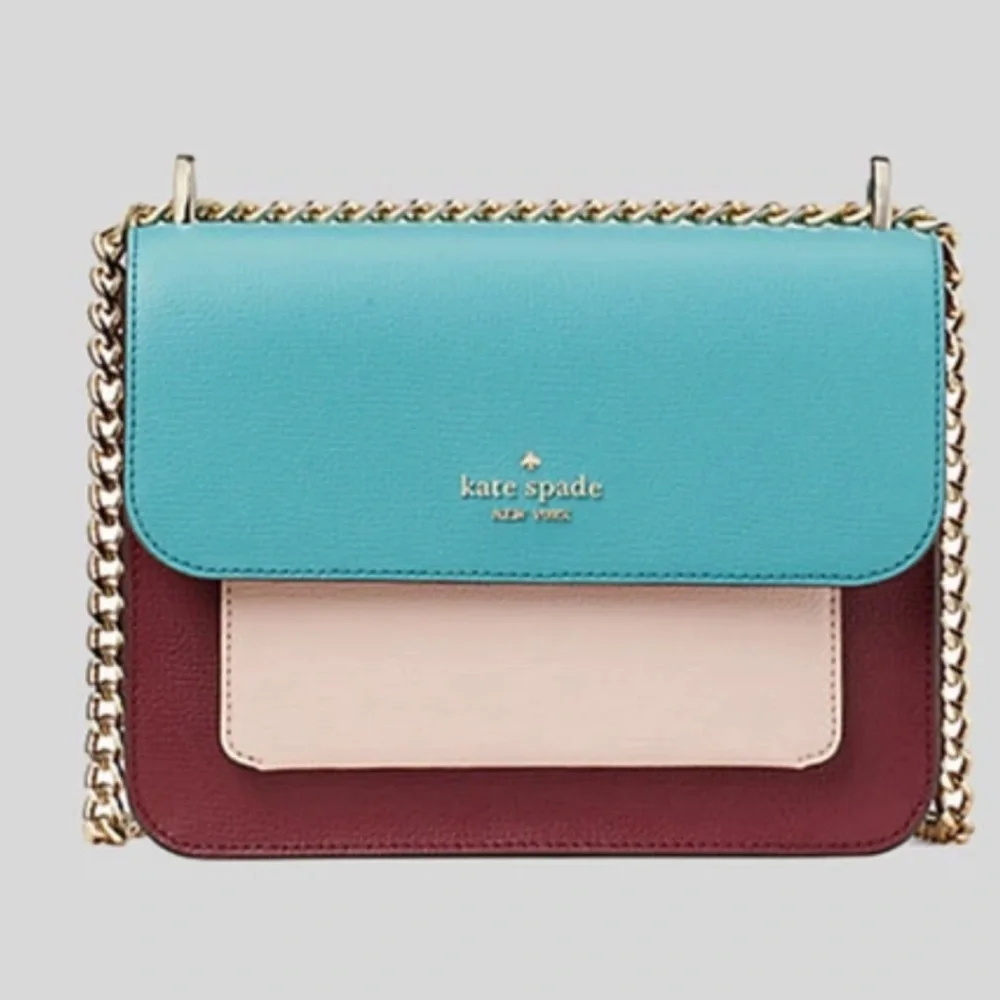 Kate Spade New York REMI COLORBLOCK FLAP CHAIN CROSSBODY